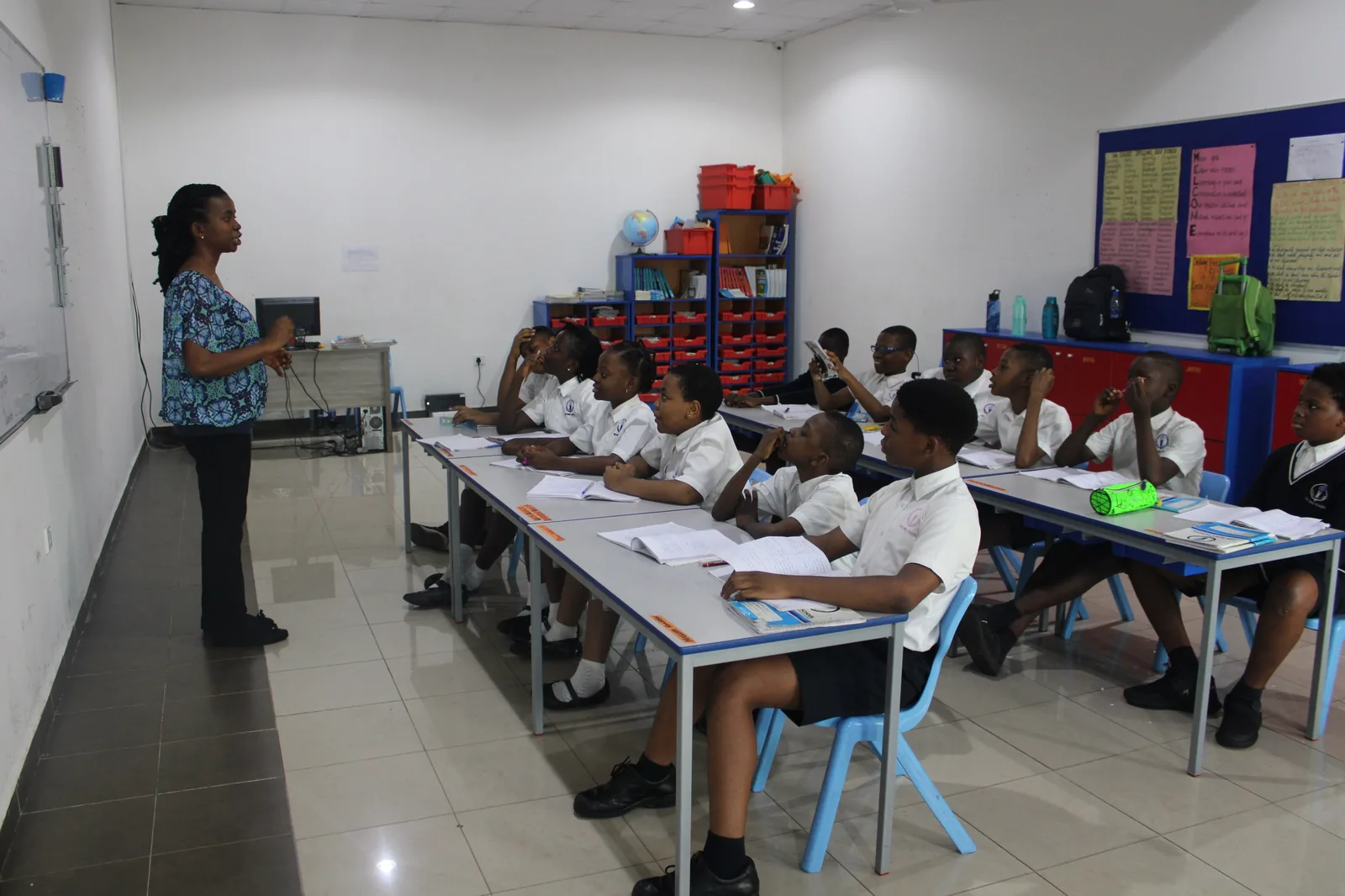 Classroom learning at The Wins School